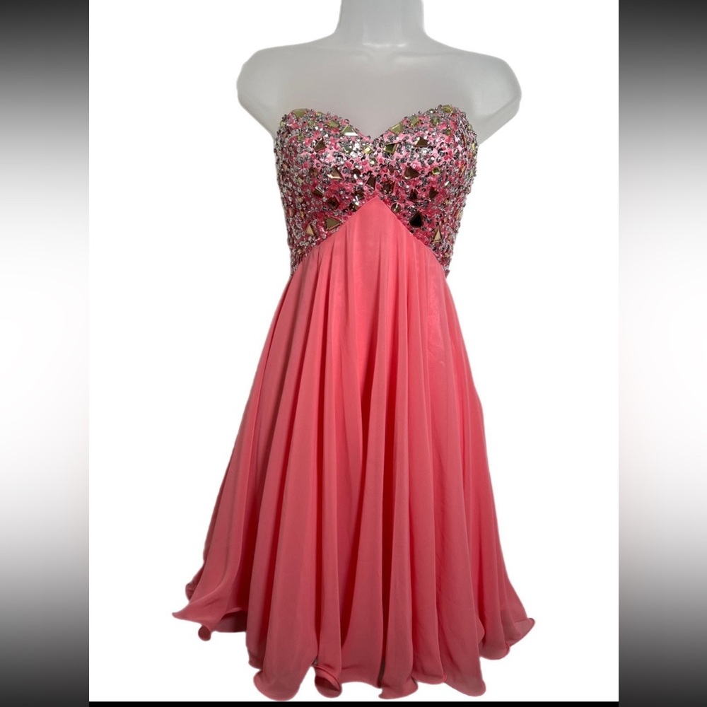 Homecoming Prom Corset Valentine's Pink Jewel Dress
Barbie Dress